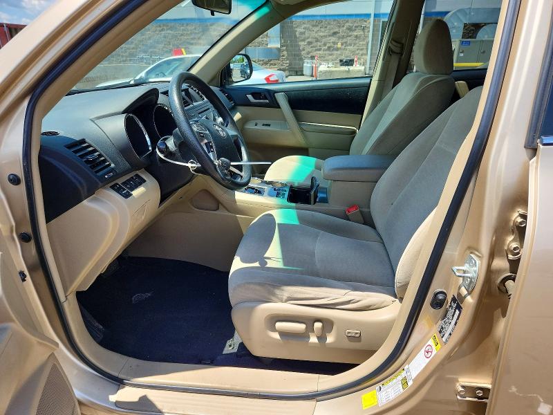 2012 Toyota Highlander VIN 5TDBK3EH9CS094545 COPART salvage auction — REAR END, Salvage Title, sold $2,850 on 2026-07-17 (photo 7)