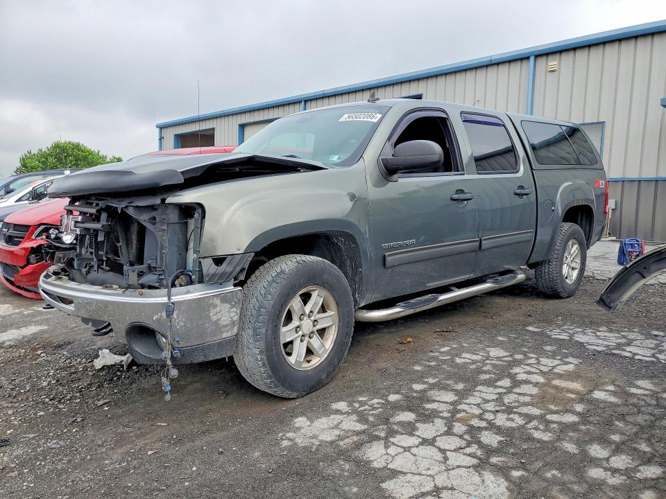 2011 Gmc SIERRA VIN 3GTP2VE36BG238491 COPART salvage auction — FRONT END, PA - CERTIFICATE OF SALVAGE, sold $750 on 2026-07-02 (photo 1)