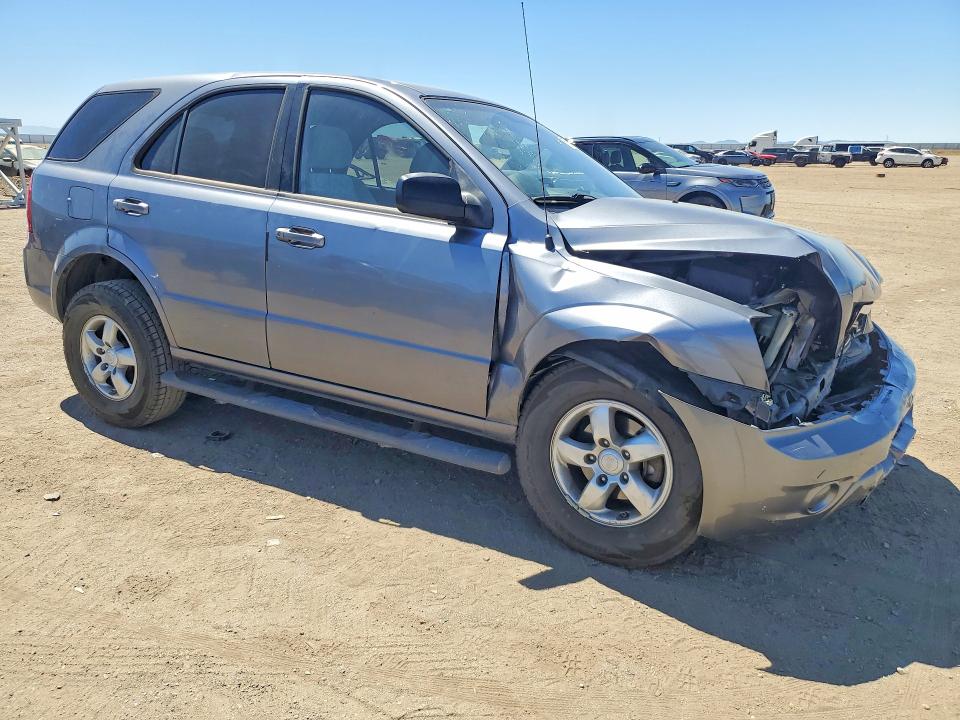 2008 Kia Sorento VIN KNDJD735X85798028 COPART salvage auction — FRONT END, Ca - Salvage Certificate, sold $400 on 2026-07-20 (photo 4)
