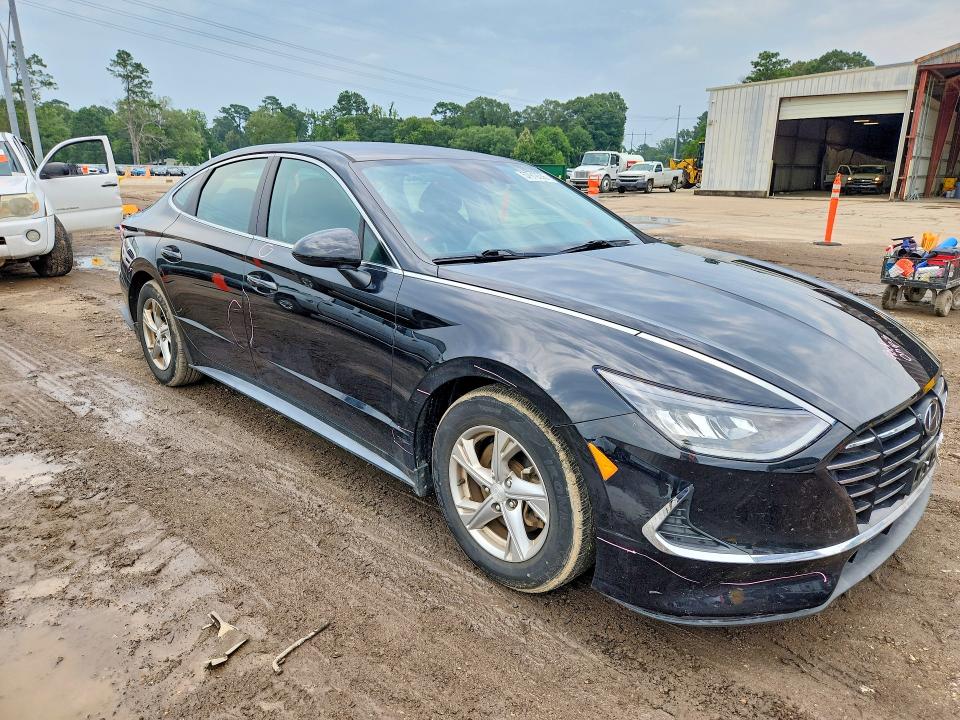 2021 Hyundai Sonata VIN 5NPEG4JA5MH090769 COPART salvage auction — REAR END, La - Cert Of Title-Salvage, sold $3,600 on 2026-07-14 (photo 4)