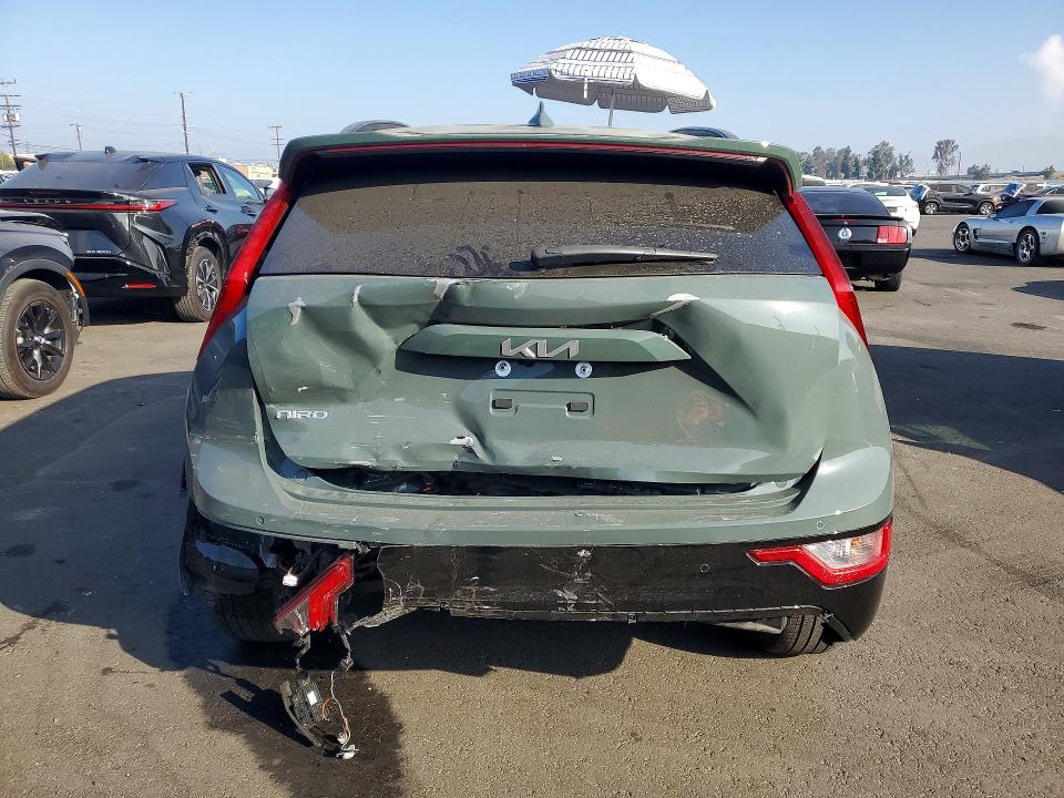 2025 Kia Niro VIN KNDCR3L17S5145342 COPART salvage auction — REAR END, Ca - Salvage Certificate, sold $10,900 on 2026-07-20 (photo 6)