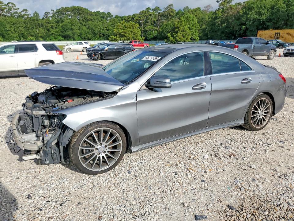 2016 Mercedes-benz Cla-klasse VIN WDDSJ4EB9GN327832 COPART salvage auction — FRONT END, Tx - Salvage Vehicle Title, sold $625 on 2026-07-28 (photo 1)