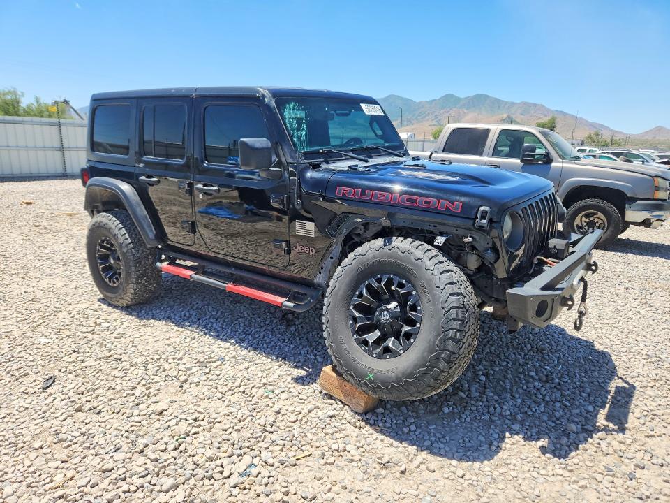 2020 Jeep Wrangler / VIN 1C4HJXFNXLW132499 COPART salvage auction — FRONT END, Ut - Salvage Certificate, sold $10,200 on 2026-07-31 (photo 4)