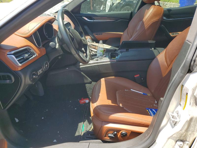 2019 Maserati Ghibli VIN ZAM57XSA8K1328257 COPART salvage auction — FRONT END, Ga - Cert Of Title-Salvage, sold $2,900 on 2026-07-20 (photo 7)