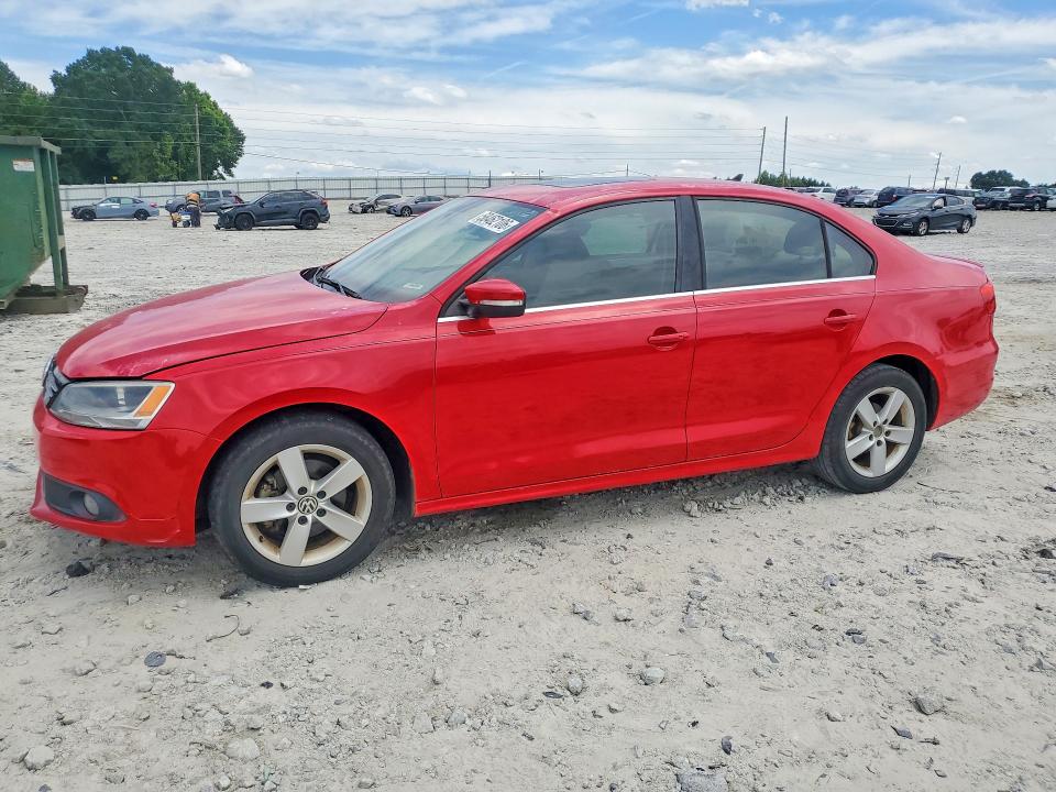 2012 Volkswagen Jetta VIN 3VWLL7AJ7CM377637 COPART salvage auction — FRONT END, GA - CERT OF TITLE-SALVAGE, sold $1,400 on 2026-08-12 (photo 1)