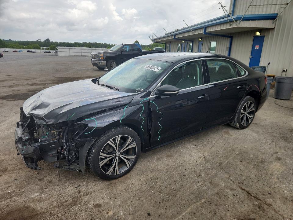 2020 Volkswagen Passat VIN 1VWCA7A37LC006941 COPART salvage auction — FRONT END, Tn - Salvage Certificate, sold $4,200 on 2026-07-02 (photo 1)