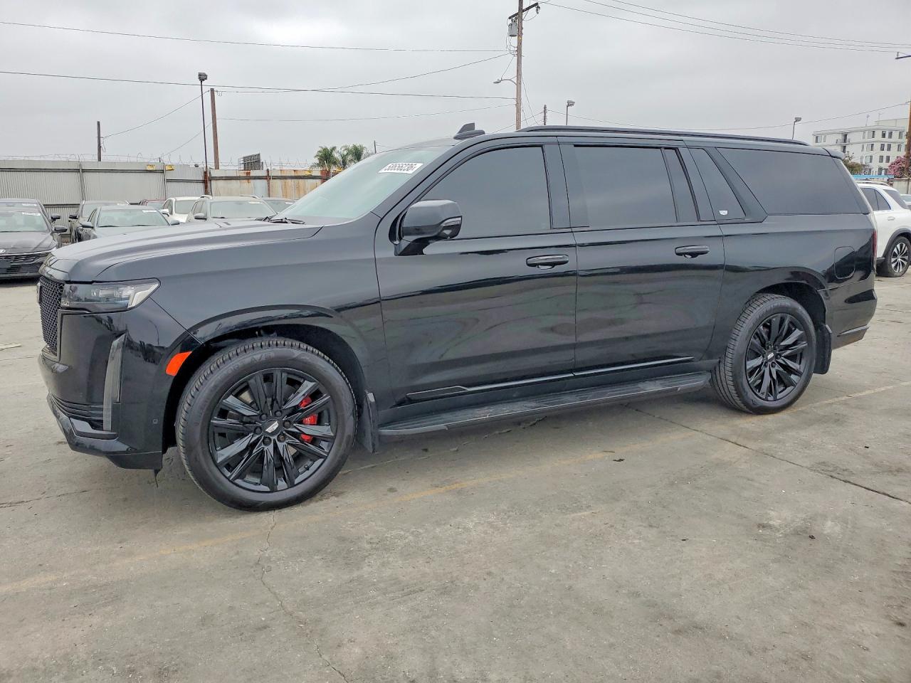 2021 Cadillac Escalade ESV VIN 1GYS4RKL4MR478362 — COPART salvage auction photo