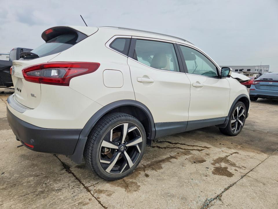 2022 Nissan Rogue VIN JN1BJ1CV8NW352382 COPART salvage auction — FRONT END, Tx - Salvage Vehicle Title, sold $4,300 on 2026-07-23 (photo 3)