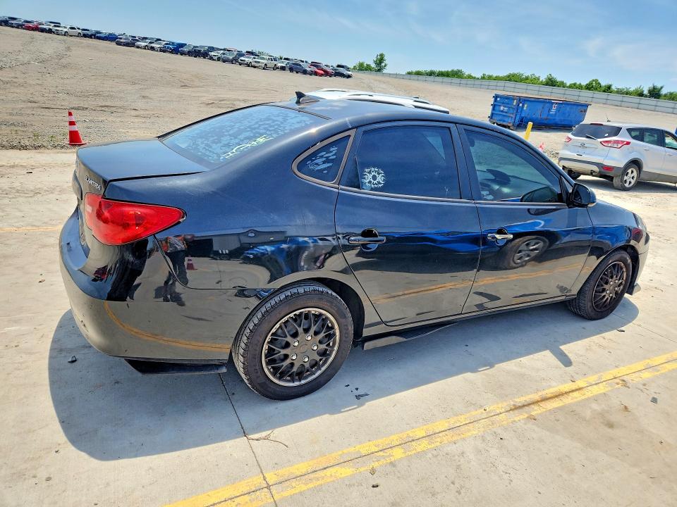2009 Hyundai Elantra VIN KMHDU46D49U651740 COPART salvage auction — REAR END, Ky - Cert Of Title-Salvage, sold $350 on 2026-07-16 (photo 3)