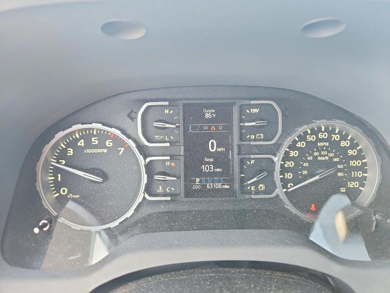2020 Toyota VIN 5TFDY5F14LX873690 COPART salvage auction — SIDE, Tx - Salvage Vehicle Title, sold $20,600 on 2026-07-27 (photo 9)