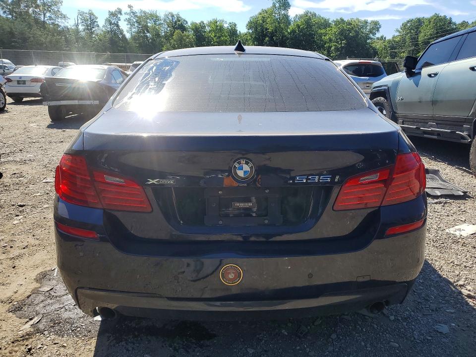 2016 BMW 5er VIN WBA5B3C59GG254264 COPART salvage auction — FRONT END, Va - Certificate Of Title, sold $225 on 2026-07-16 (photo 6)