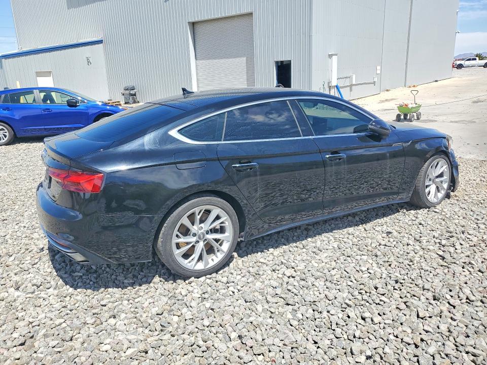 2020 Audi A5 VIN WAUANCF53LA006400 COPART salvage auction — FRONT END, Tx - Salvage Vehicle Title, sold $5,900 on 2026-07-30 (photo 3)