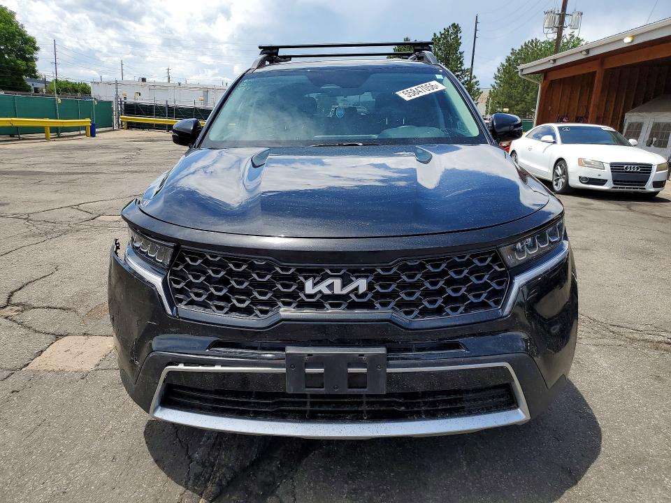 2023 Kia Sorento VIN 5XYRLDLC0PG228550 COPART salvage auction — FRONT END, CO - SALVAGE TITLE (P), sold $8,200 on 2026-07-28 (photo 5)
