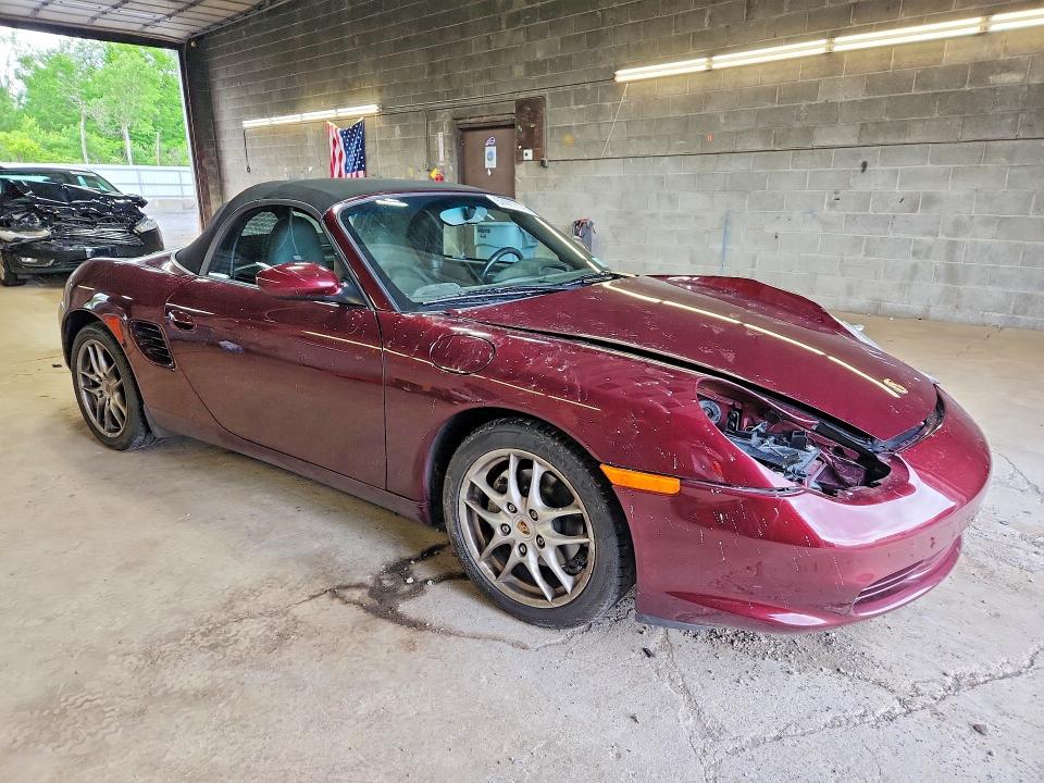 2004 Porsche Boxster VIN WP0CA29884S620524 COPART salvage auction — FRONT END, Ny - Mv-907A Salvage Certificate, sold $1,100 on 2026-08-03 (photo 4)