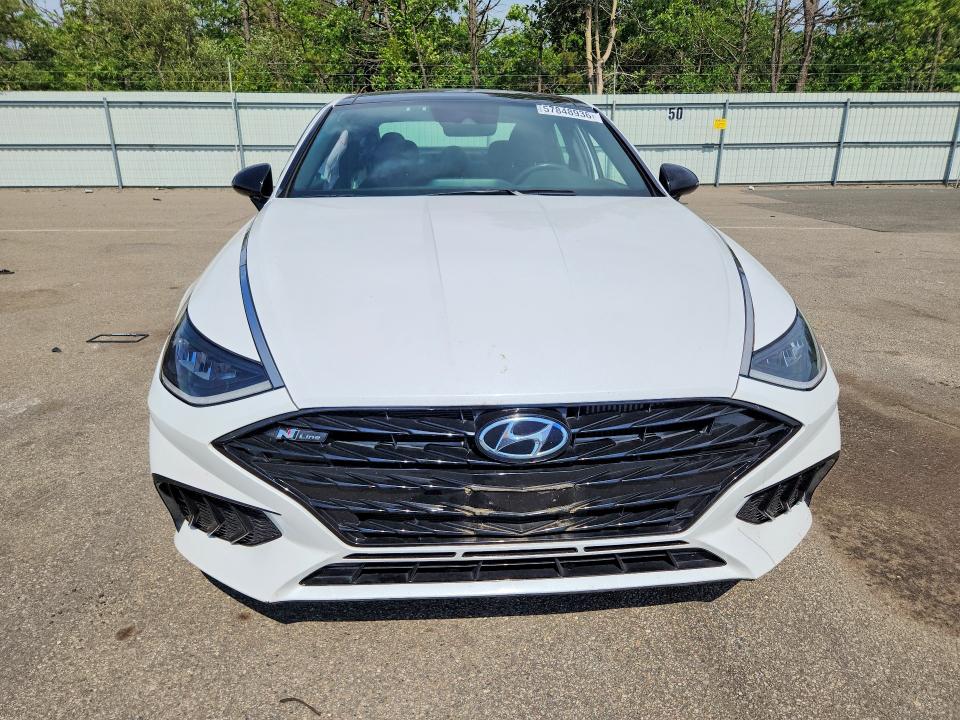 2021 Hyundai VIN 5NPEK4JC8MH106978 COPART salvage auction — SIDE, Ny - Mv-907A Salvage Certificate, sold $6,200 on 2026-07-08 (photo 5)