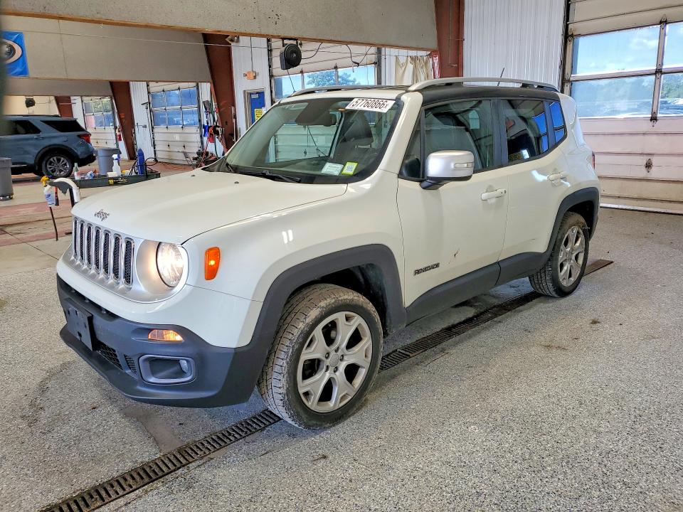 2017 Jeep VIN ZACCJBDB4HPE96492 COPART salvage auction — REAR END, Ny - Mv-907A Salvage Certificate, sold $600 on 2026-07-20 (photo 1)