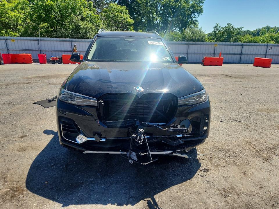 2022 BMW X7 VIN 5UXCW2C04N9J48995 COPART salvage auction — FRONT END, Pa - Certificate Of Salvage, sold $20,300 on 2026-07-14 (photo 5)