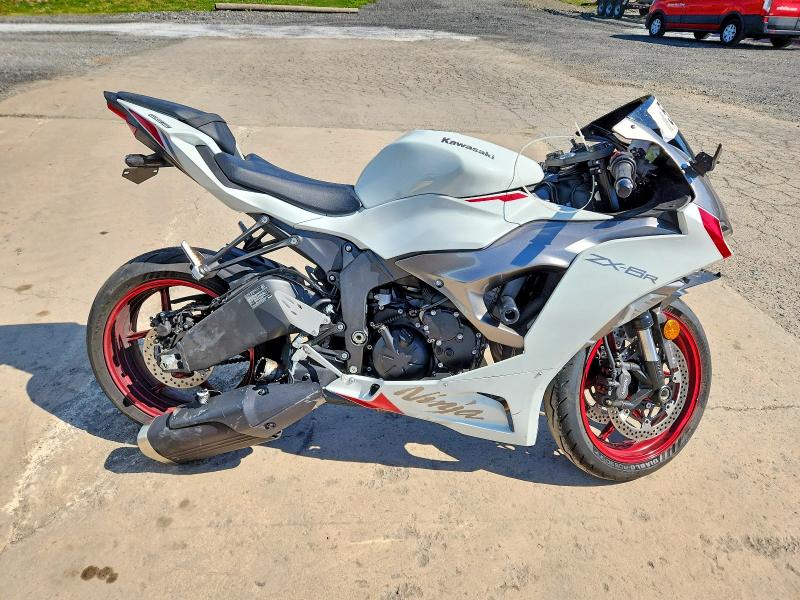 2025 Kawasaki Zx VIN JKBZXJJ17SA018224 COPART salvage auction — SIDE, Pa - Certificate Of Salvage, sold $4,350 on 2026-07-07 (photo 1)
