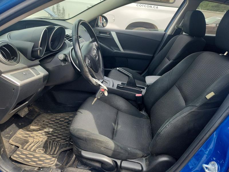 2013 Mazda 3 VIN JM1BL1L72D1840196 COPART salvage auction — FRONT END, On - Permit No Brand - Unfit, sold $550 on 2026-07-16 (photo 7)