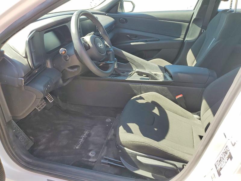 2025 Hyundai Elantra VIN KMHLM4DG1SU065916 COPART salvage auction — DAMAGE HISTORY, Ca - Dis/Dlr/Exp Only Clean Title, sold $11,600 on 2026-07-29 (photo 7)