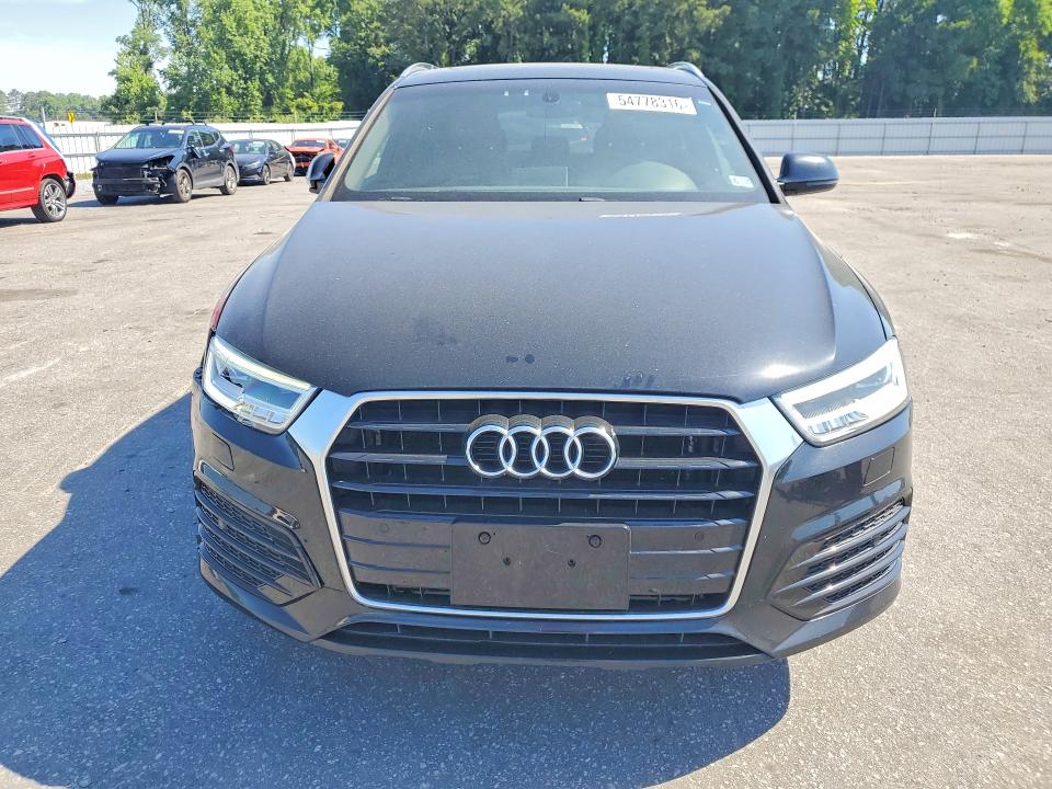 2016 Audi Q3 VIN WA1GFCFS4GR009792 COPART salvage auction — FRONT END, Nc - Salvage Certificate Of Title, sold $650 on 2026-07-21 (photo 5)