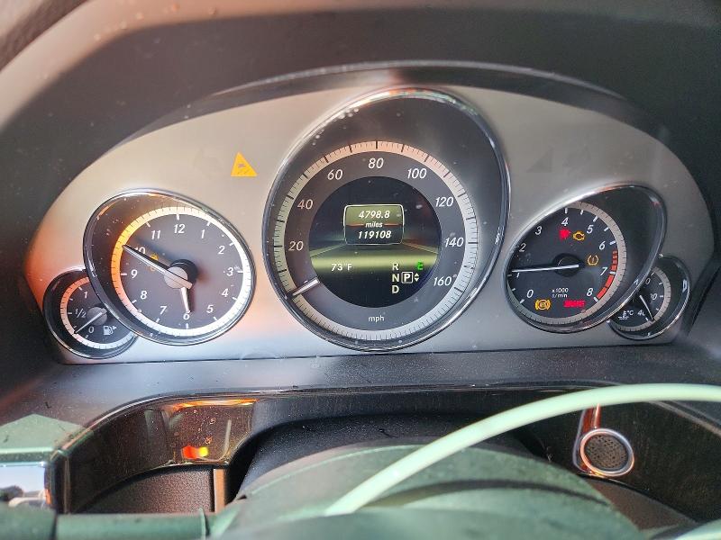 2013 Mercedes-benz E-class VIN WDDHF5KB8DA704353 COPART salvage auction — FRONT END, Ca - Salvage Certificate, sold $725 on 2026-07-24 (photo 9)