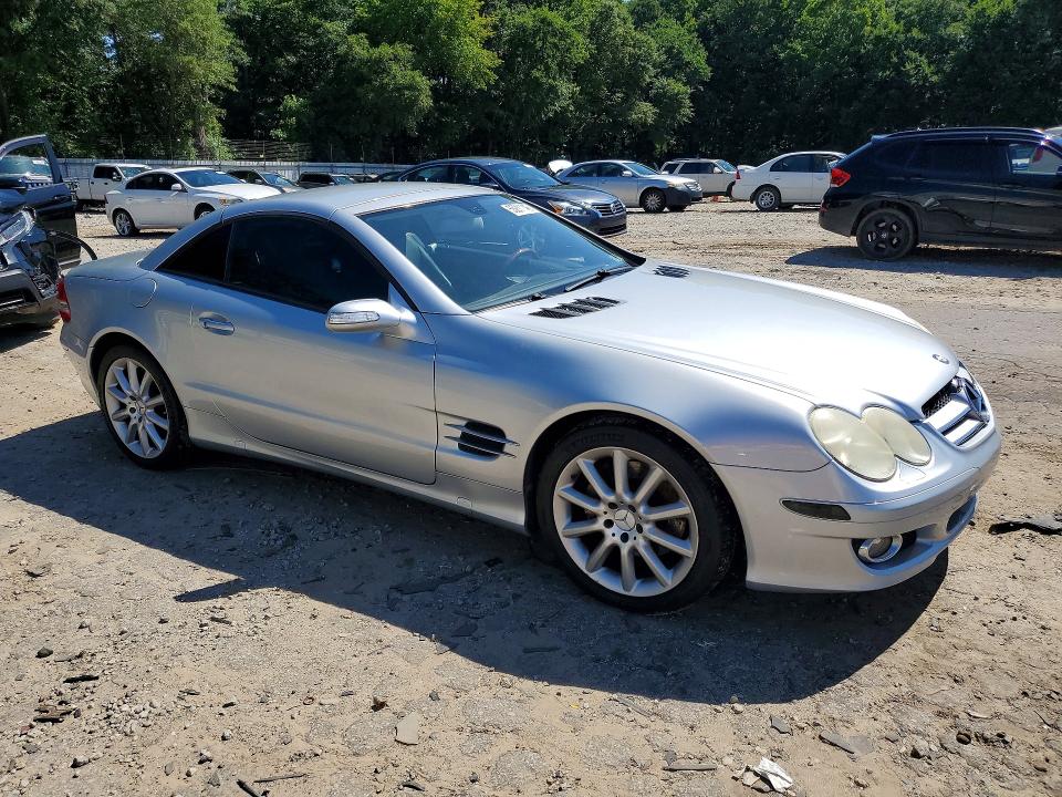 2007 Mercedes-benz Sl-klasse VIN WDBSK71F47F130514 COPART salvage auction — FRONT END, Ga - Cert Of Title-Flood Salvage, sold $1,250 on 2026-07-10 (photo 4)