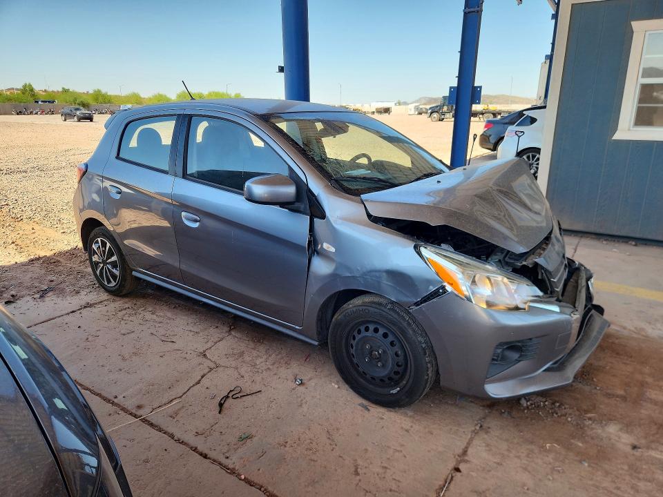 2021 Mitsubishi VIN ML32AUHJ0MH007678 COPART salvage auction — FRONT END, Az - Cert Of Title - Salvage, sold $1,800 on 2026-07-14 (photo 4)