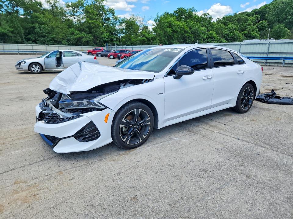 2023 Kia K5 VIN 5XXG64J26PG211099 COPART salvage auction — FRONT END, Pa - Certificate Of Salvage, sold $6,700 on 2026-07-16 (photo 1)
