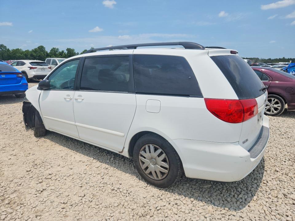 2010 Toyota Sienna VIN 5TDKK4CC0AS309143 COPART salvage auction — FRONT END, Tx - Salvage Vehicle Title, sold $1,400 on 2026-07-07 (photo 2)