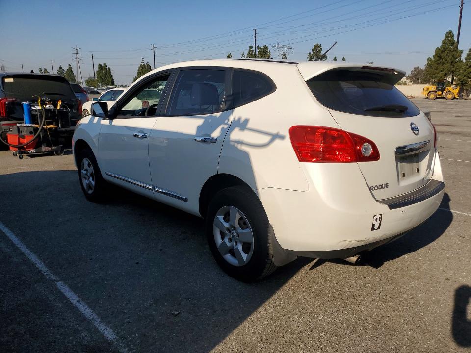 2013 Nissan Rogue VIN JN8AS5MVXDW660376 COPART salvage auction — FRONT END, Ca - Salvage Certificate, sold $1,200 on 2026-07-16 (photo 2)
