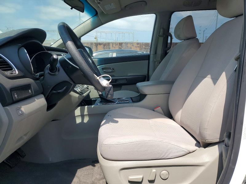 2020 Kia SEDONA VIN KNDMB5C18L6634803 COPART salvage auction — FRONT END, Ca - Salvage Certificate (P), sold $3,300 on 2026-07-08 (photo 7)
