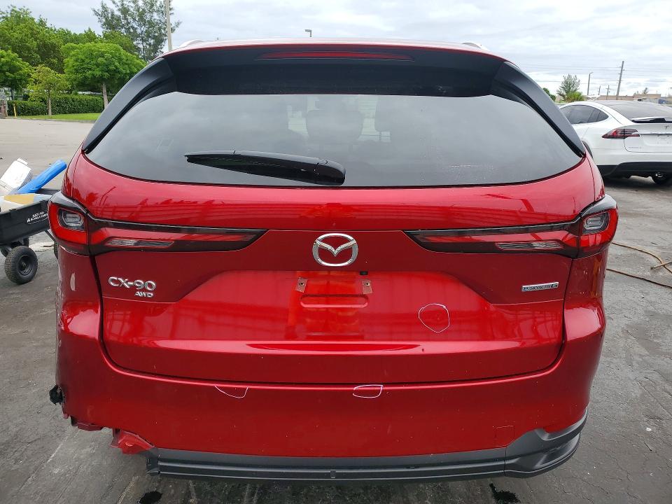 2024 Mazda Cx-90 VIN JM3KKCHD8R1142574 COPART salvage auction — SIDE, Fl - Certificate Of Destruction, sold $200 on 2026-07-22 (photo 6)
