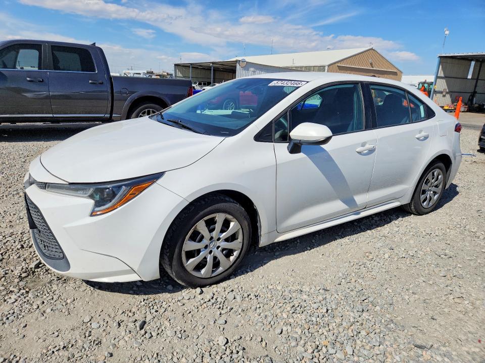 2021 Toyota Corolla VIN 5YFEPMAE3MP248208 COPART salvage auction — HAIL, Co - Certificate Of Title, sold $7,100 on 2026-07-30 (photo 1)