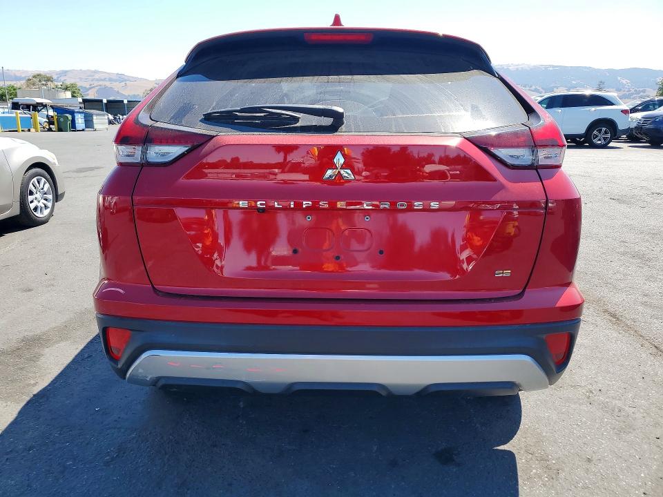 2022 Mitsubishi VIN JA4ASWAA3NZ001813 COPART salvage auction — FRONT END, Ca - Salvage Certificate, sold $3,650 on 2026-07-21 (photo 6)