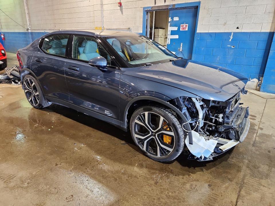 2023 Polestar 2 VIN YSMET3KA3PL128654 COPART salvage auction — FRONT END, MI - CERTIFICATE OF TITLE, sold $5,000 on 2026-07-08 (photo 4)