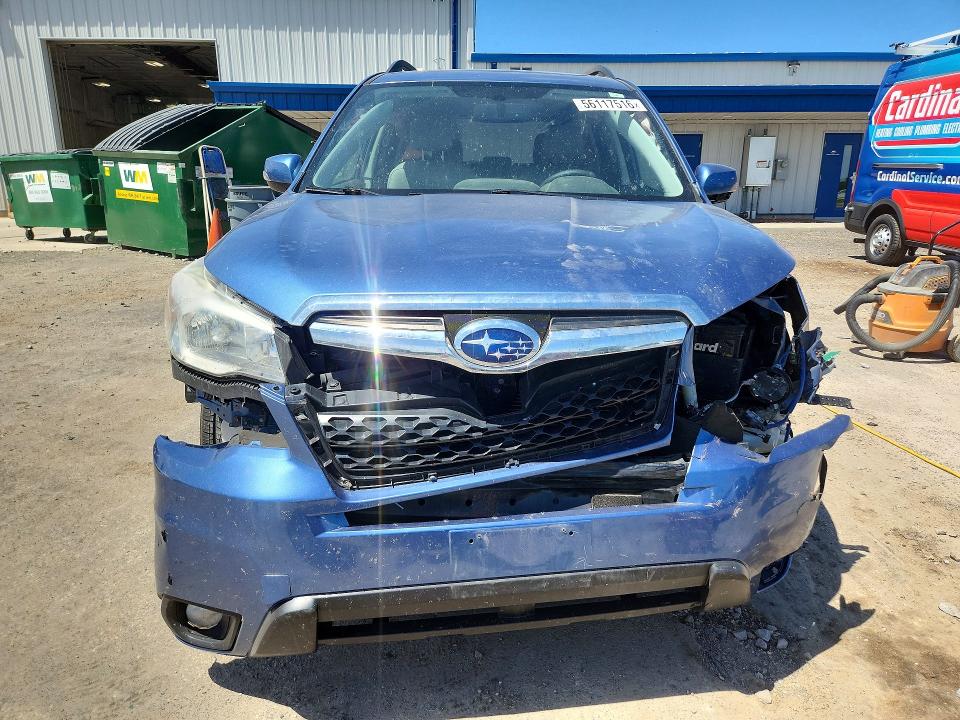 2015 Subaru Forester VIN JF2SJAUC5FH413964 COPART salvage auction — FRONT END, Wi - Junked Vehicle Bill Of Sale, sold $400 on 2026-07-07 (photo 5)