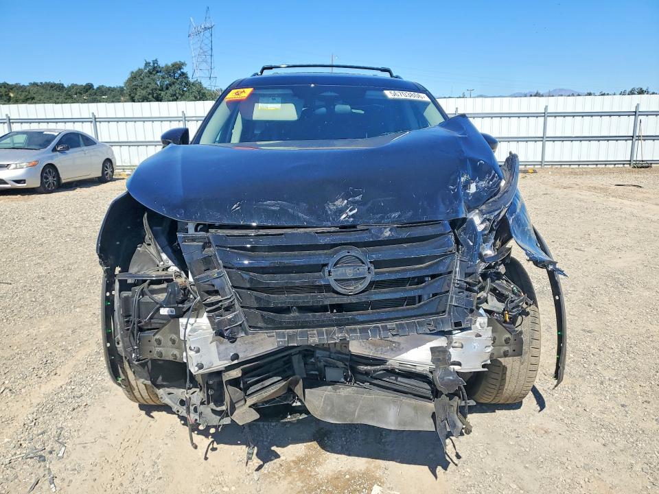 2025 Nissan VIN 5N1DR3BC9SC201182 COPART salvage auction — FRONT END, Ca - Salvage Certificate, sold $3,700 on 2026-07-24 (photo 5)