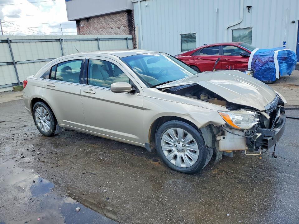 2013 Chrysler 200 VIN 1C3CCBAG0DN728524 COPART salvage auction — FRONT END, Al - Cert Of Title-Salvage Title, sold $1,150 on 2026-07-16 (photo 4)