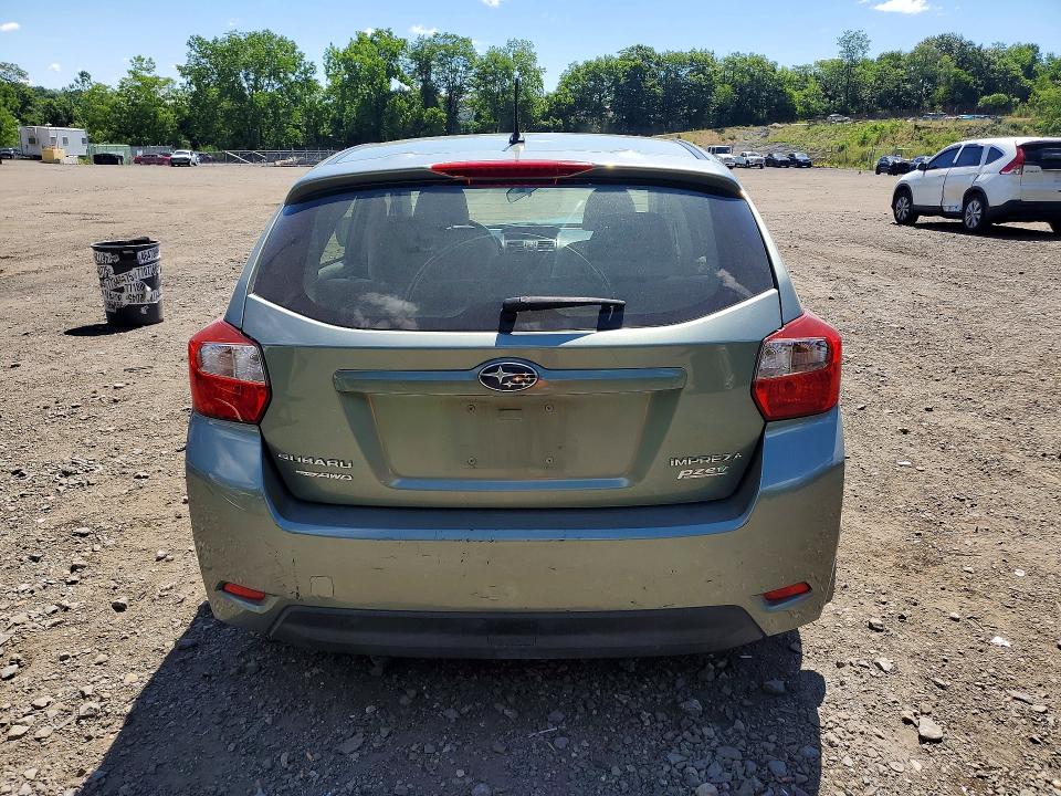 2014 Subaru Impreza VIN JF1GPAA63E8249586 COPART salvage auction — FRONT END, Ny - Mv-907A Salvage Certificate, sold $475 on 2026-07-14 (photo 6)
