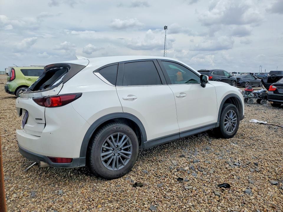 2021 Mazda Cx-5 VIN JM3KFBCM5M1338180 COPART salvage auction — REAR END, TX - SALVAGE VEHICLE TITLE, sold $100 on 2026-07-21 (photo 3)