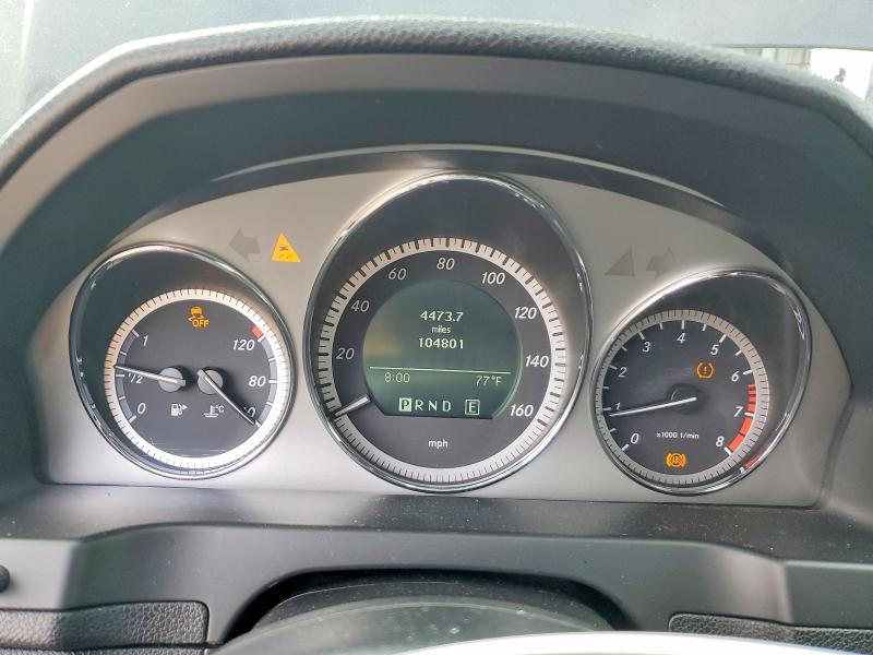 2011 Mercedes-benz C class VIN WDDGF5EB7BA461378 COPART salvage auction — FRONT END, Ca - Salvage Certificate, sold $1,350 on 2026-08-08 (photo 9)