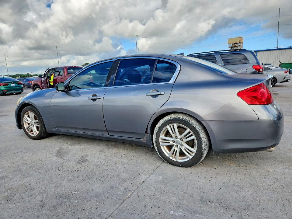 2012 Infiniti G VIN JN1CV6AP0CM937007 COPART salvage auction — FRONT END, Mt - Cert Of Title-Rebuilt Salvage, sold $1,200 on 2026-07-09 (photo 2)