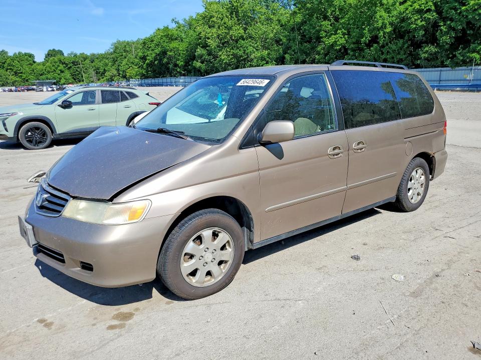 2003 Honda Odyssey VIN 5FNRL18983B045734 COPART salvage auction — FRONT END, Pa - Certificate Of Salvage, sold $500 on 2026-07-02 (photo 1)