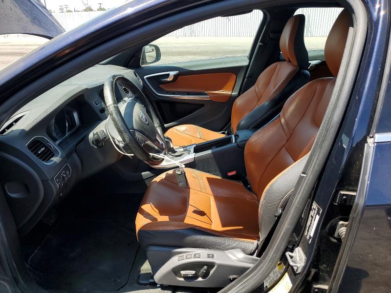 2016 Volvo S60 VIN YV126MFK6G2413542 COPART salvage auction — FRONT END, Ca - Salvage Certificate, sold $2,050 on 2026-07-02 (photo 7)