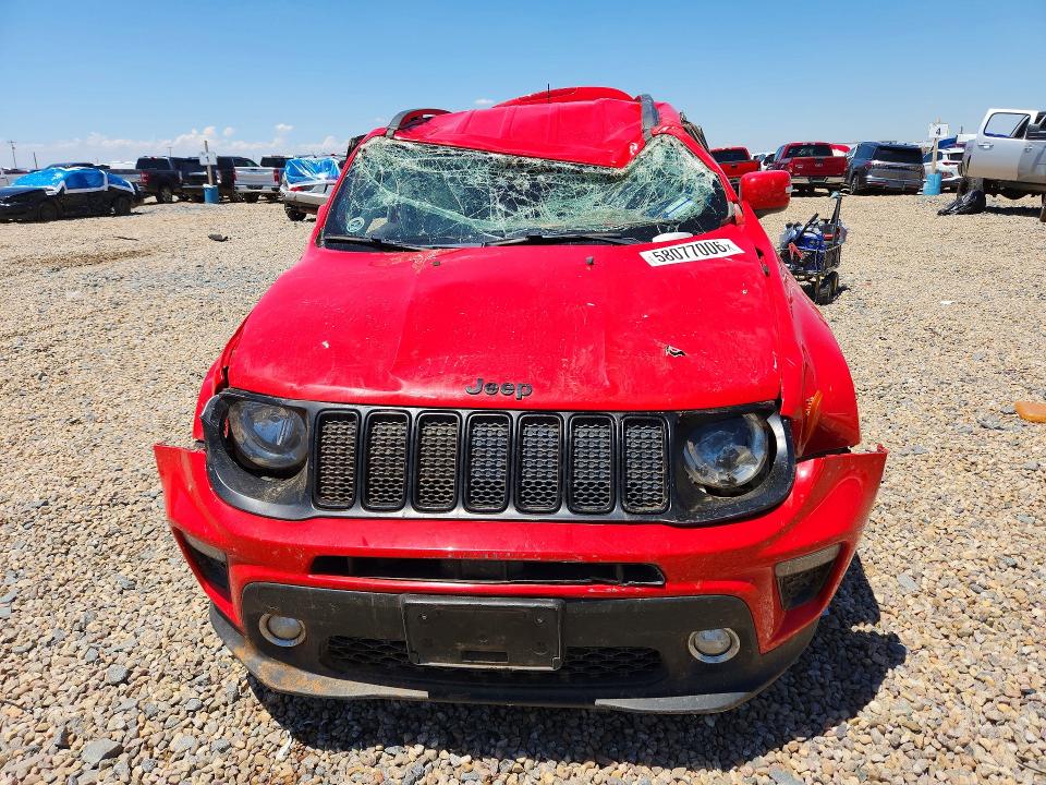2019 Jeep Renegade VIN ZACNJABB6KPK42227 COPART salvage auction — ALL OVER, TX - SALVAGE VEHICLE TITLE (P), sold $600 on 2026-08-04 (photo 5)