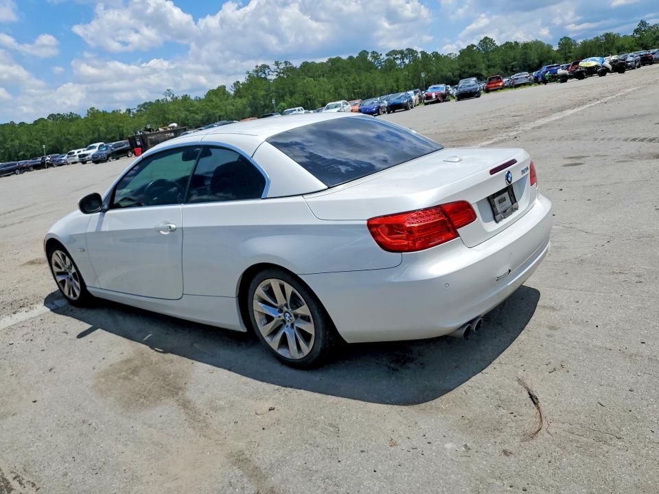 2013 BMW 3er VIN WBADW3C50DJ525792 COPART salvage auction — REAR END, GA - CERT OF TITLE-SALVAGE, sold $1,350 on 2026-07-27 (photo 2)