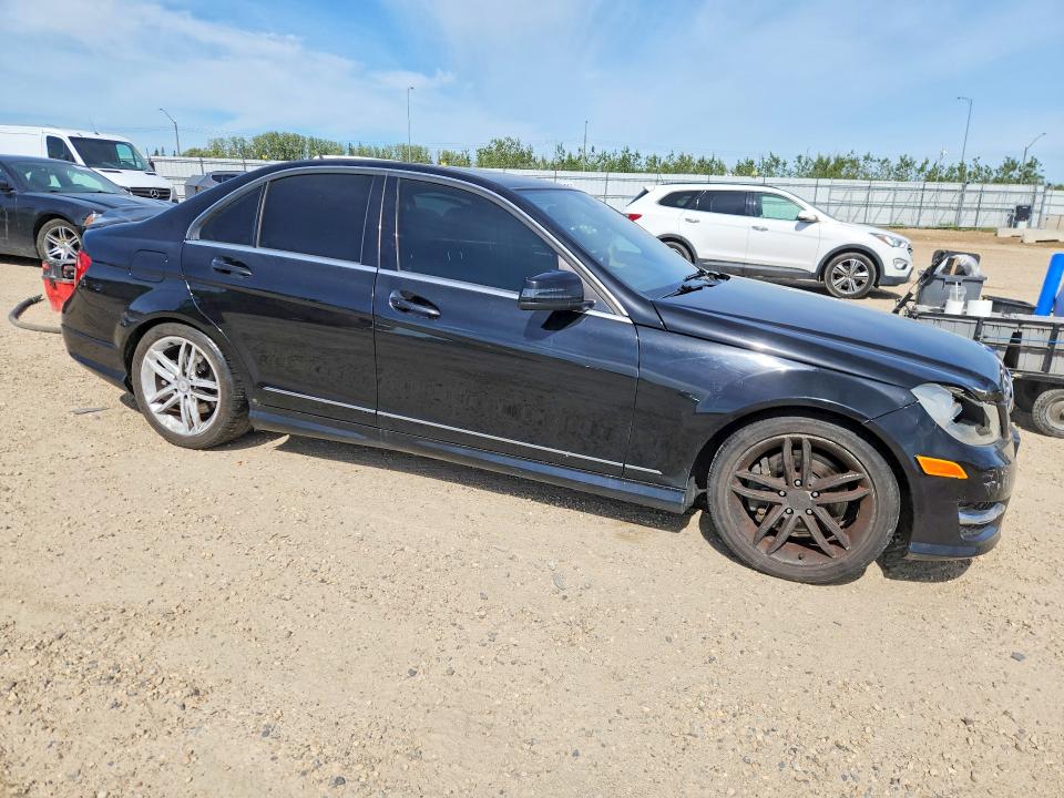 2014 Mercedes-benz VIN WDDGF8AB2EA899334 COPART salvage auction — FRONT END, Ab - Bos - Salvage, sold $4,950 on 2026-07-02 (photo 4)