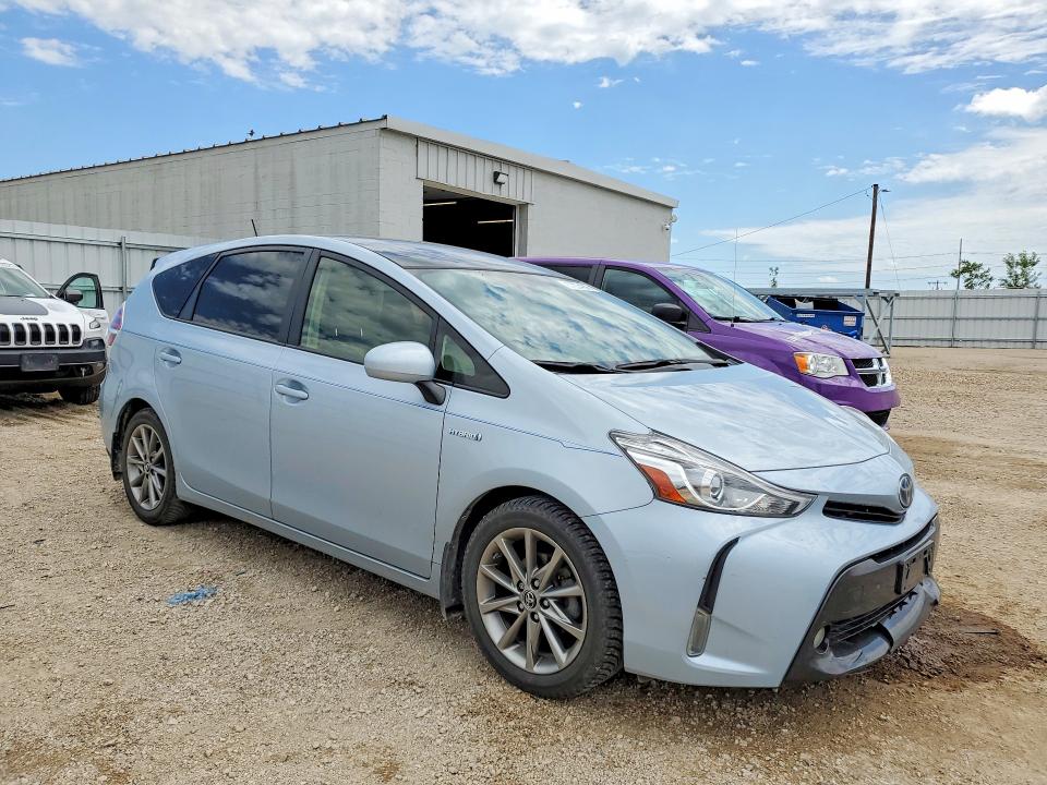2016 Toyota Prius VIN JTDZN3EU9GJ052057 COPART salvage auction — HAIL, Ia - Cert Of Title-Salvage Title, sold $8,400 on 2026-07-22 (photo 4)