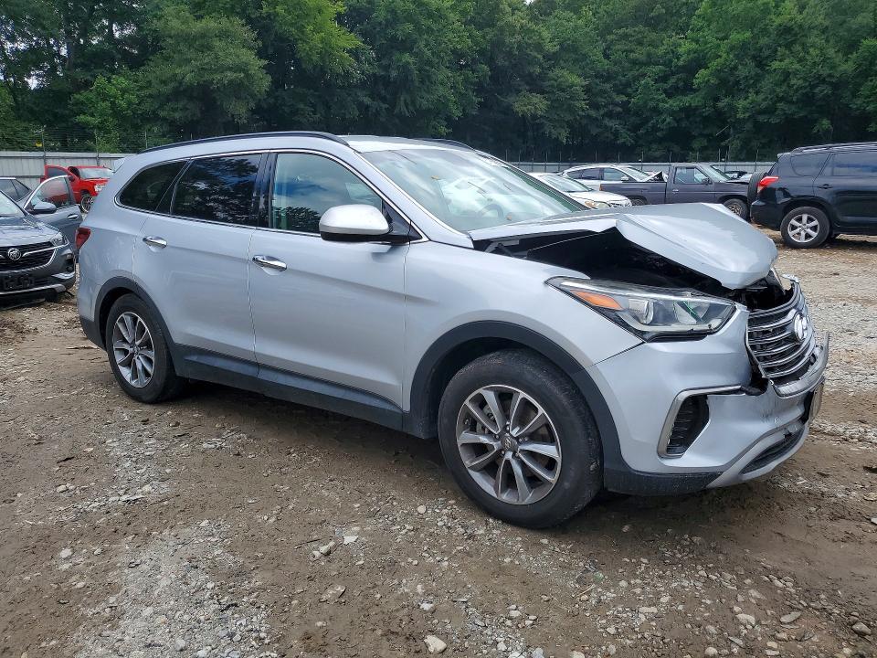 2017 Hyundai VIN KM8SM4HF7HU206249 COPART salvage auction — FRONT END, Ga - Cert Of Title-Salvage, sold $2,550 on 2026-07-31 (photo 4)